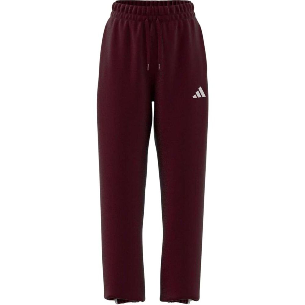 Adidas Womens/Ladies 3 Stripes Sweatpants / Ruby